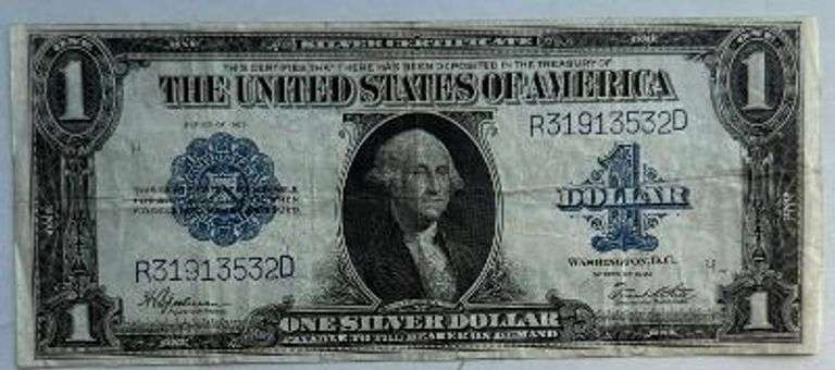 1923 Series $! Silver Certificate.