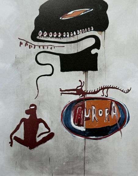 Colorful Jean-Michel Basquiat From 'The Art of Storytelling'