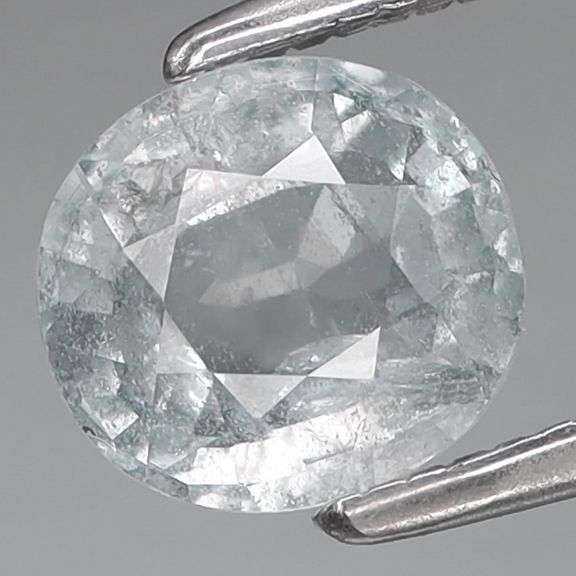 Untreated! Silver! (Really!) 1.37ct Tanzanian Sapphire!