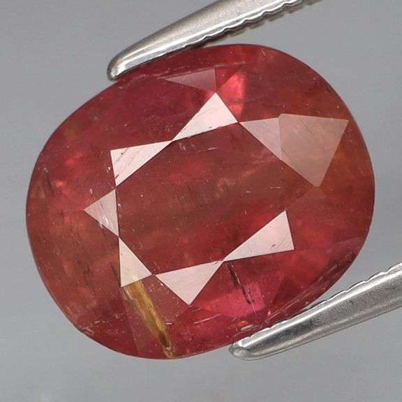 Look at the color of this 3.09ct 10x8mm untreated Tourmaline!