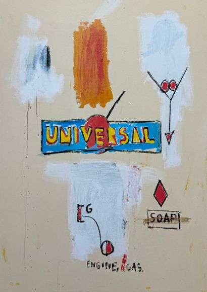 Colorful Jean-Michel Basquiat From 'The Art of Storytelling'