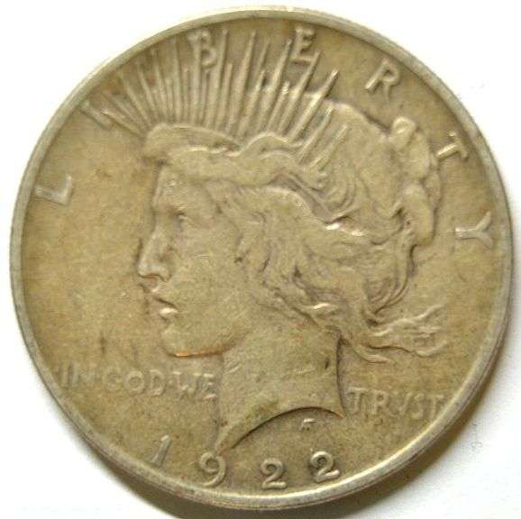 1922 Peace Silver Dollar