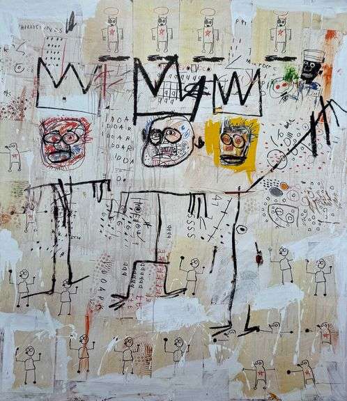 Colorful Jean-Michel Basquiat From 'The Art of Storytelling'