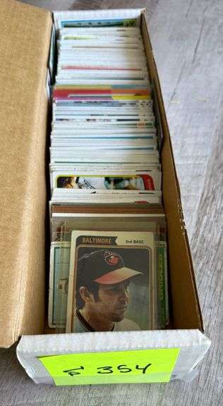 Huge Collection of Baltimore Orioles Baseball Cards 1975 - 1983