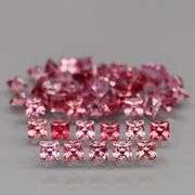 Exquisite 3.22ct set of rare pink Malaya Garnets