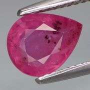 Vibrant AND translucent! Heated only! 2.12ct violet pink Ruby!