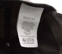 Gucci GG monogram Nylon baseball cap