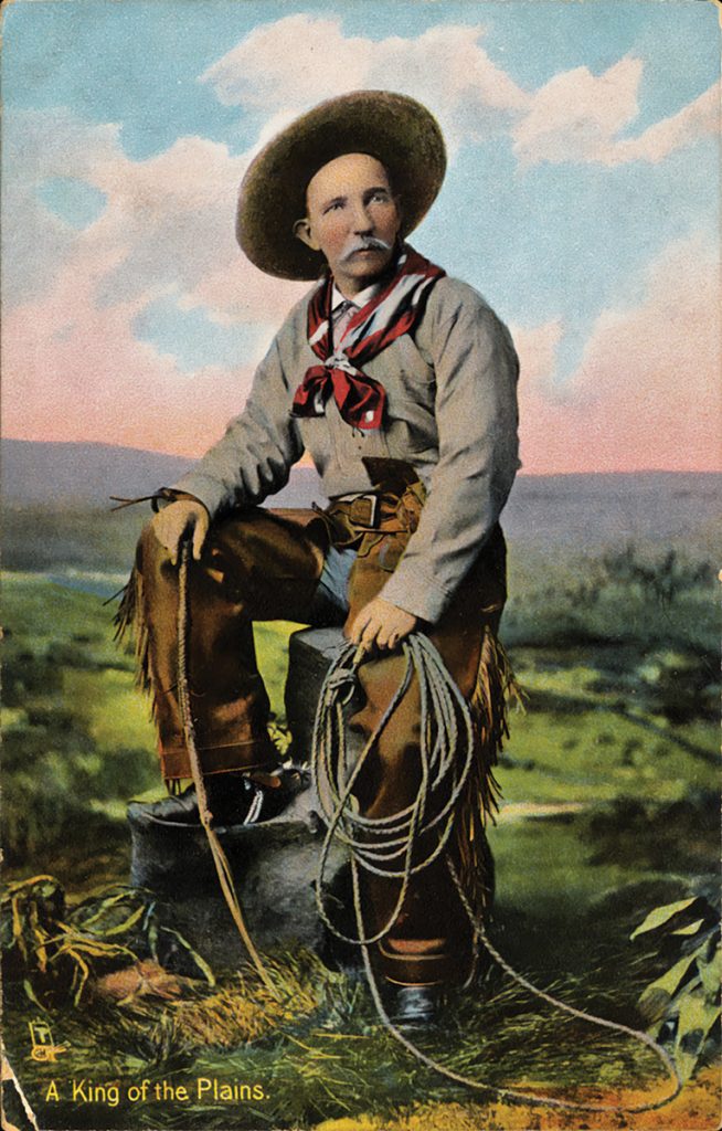 A Spanish vaquero.