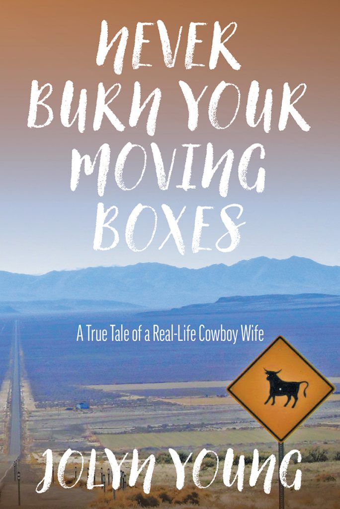 The cover of Never Burn Your Moving Boxes.