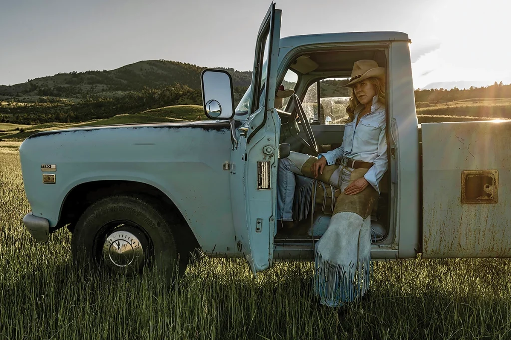 Colleen Tuohy, one of the featured women in Western fashion.