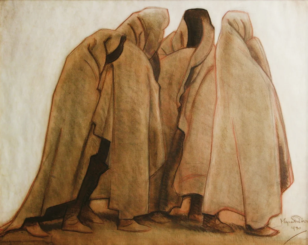 Study for Shapes of Fear.