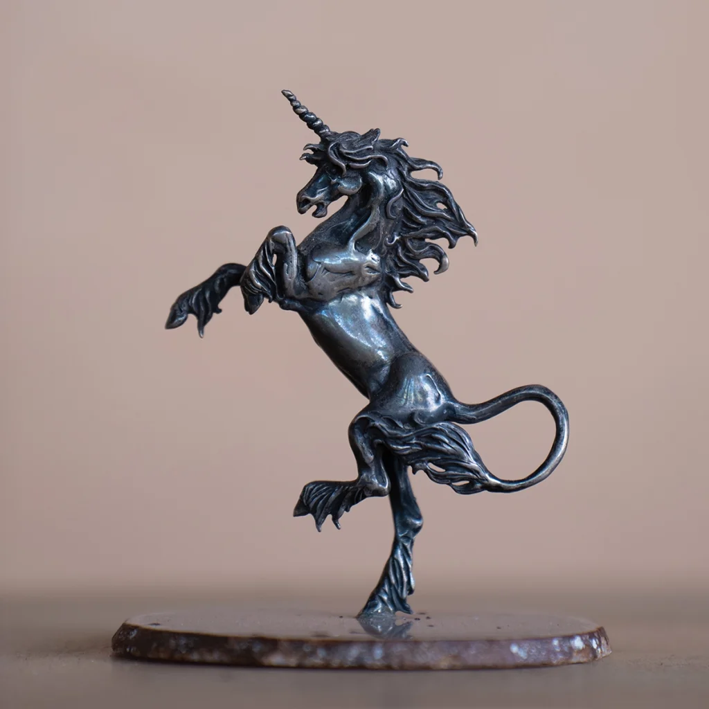 An early miniature piece created by Star Liana York, called “Unicorn.”