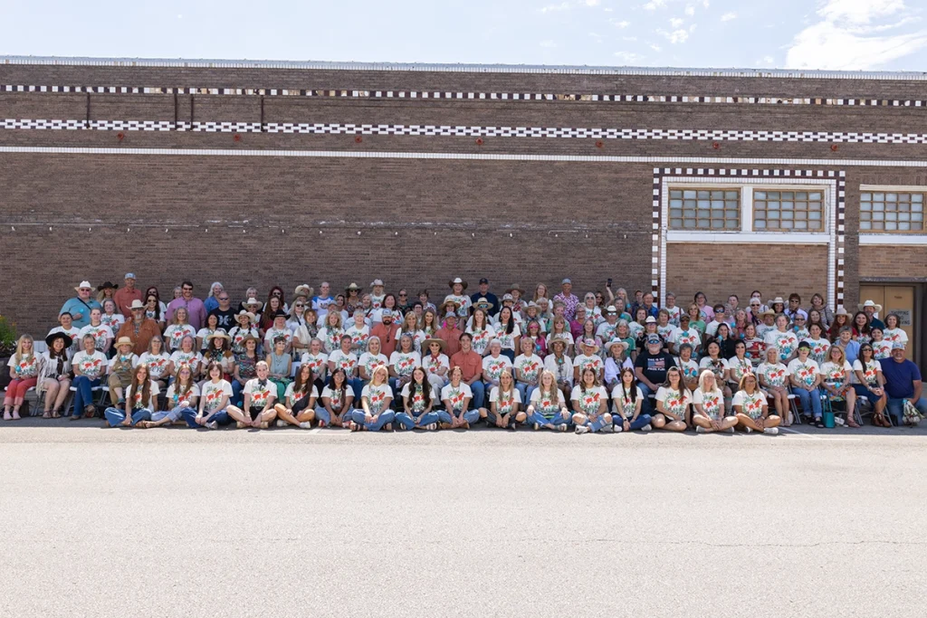 The annual birthday pilgrimage to the Double D Ranch headquarters.