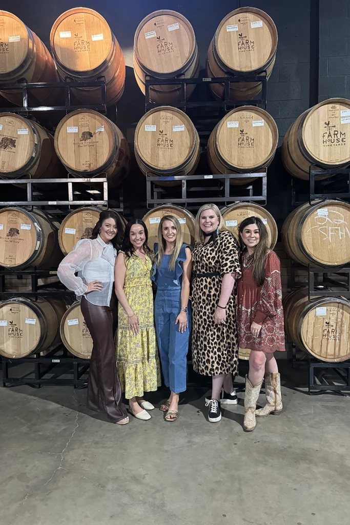 A Cowgirls & Cocktails social event.