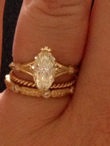 Marquise engagement ring pricescope