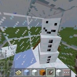 ¿Cómo se hace un muñeco de nieve? - ¿Cuanto sabes sobre minecraft ?