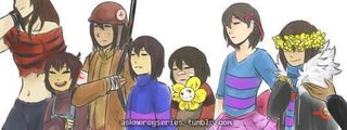 Preguntas y respuestas: que frisk de diferentes AUS eres?