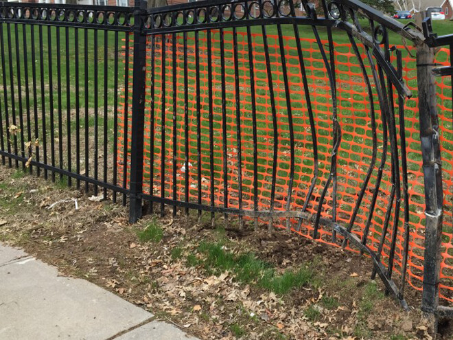 Steel Fence Repair Cost