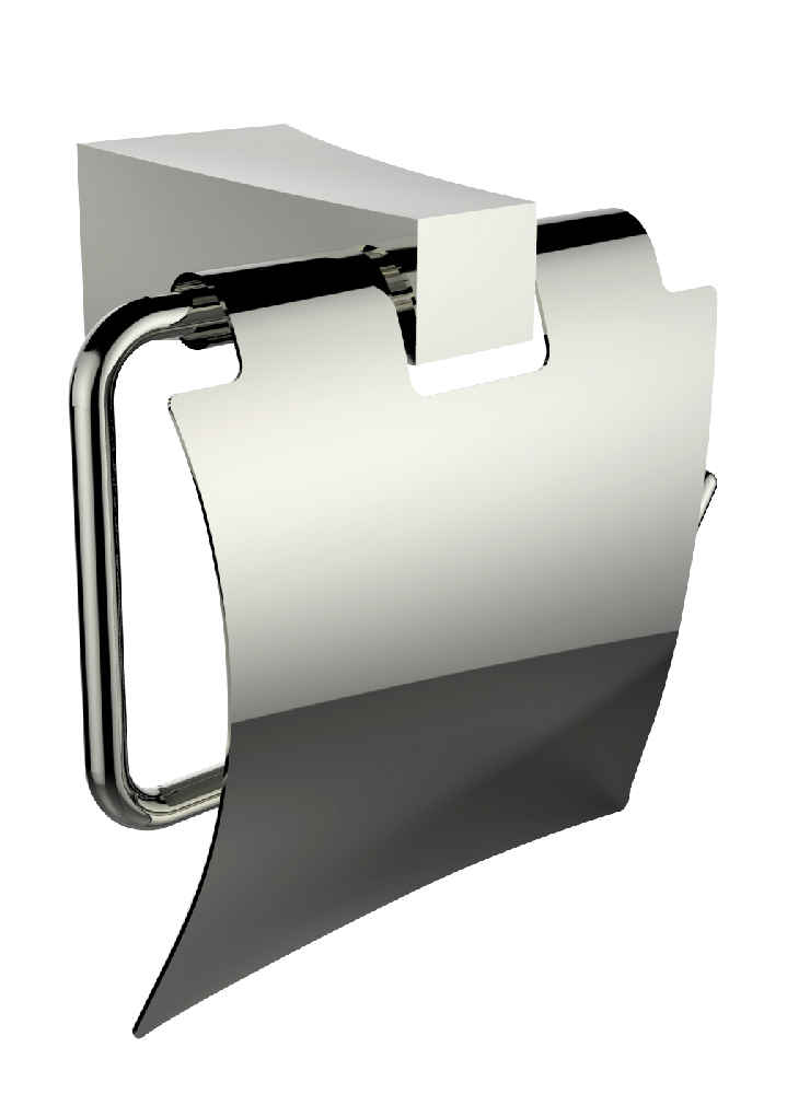 Chrome Plated Towel Ring With Toilet Paper Holder Accessory Set