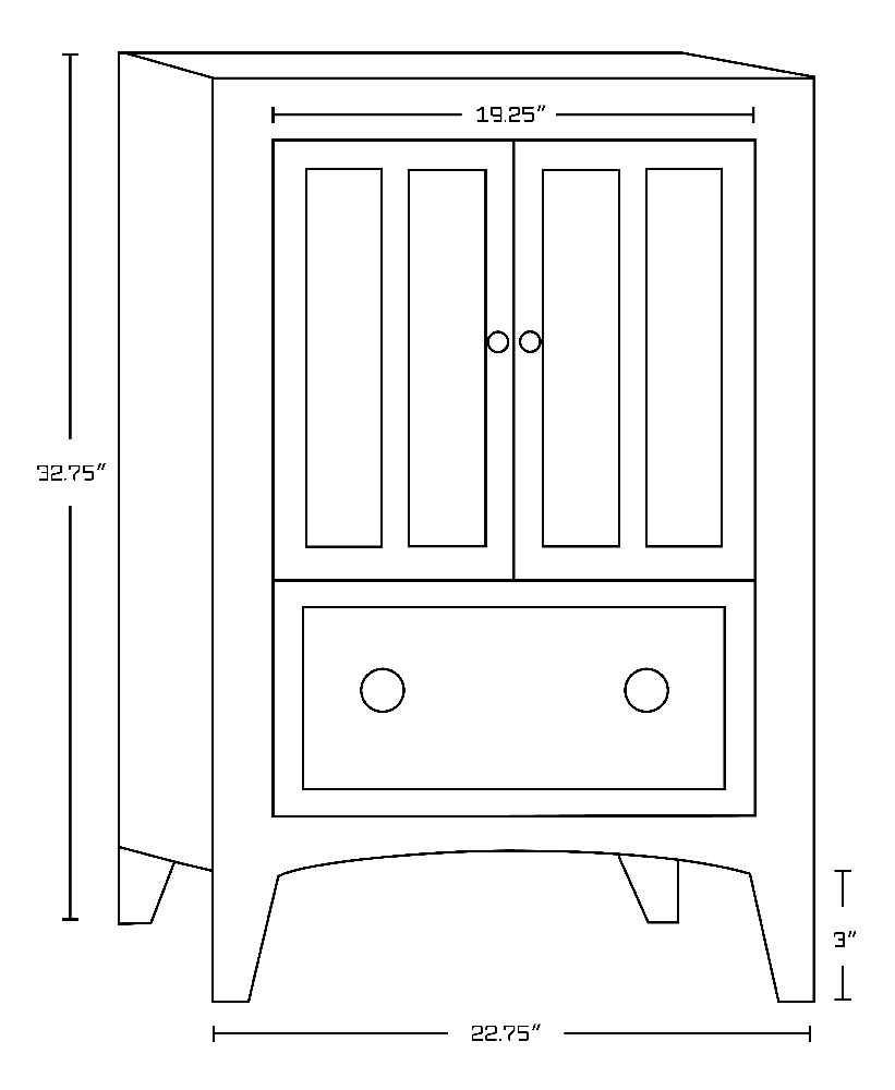 23.75-in. W Floor Mount White Vanity Set For 3H4-in. Drilling Bianca Carara Top White UM Sink