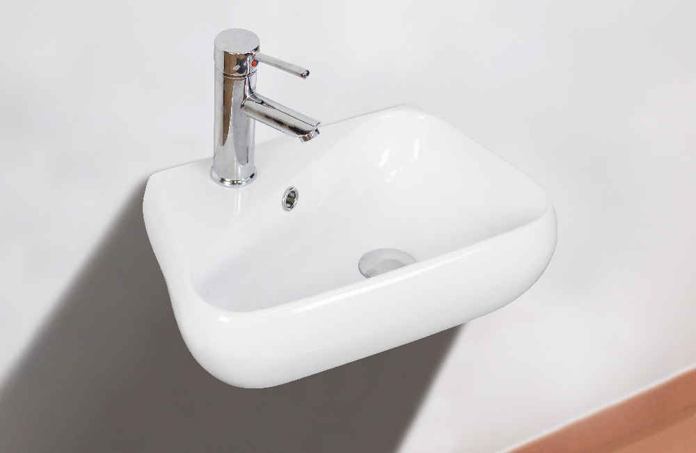 17.5-in. x 11-in. Unique Bathroom Vessel Sink White Enamel Glaze