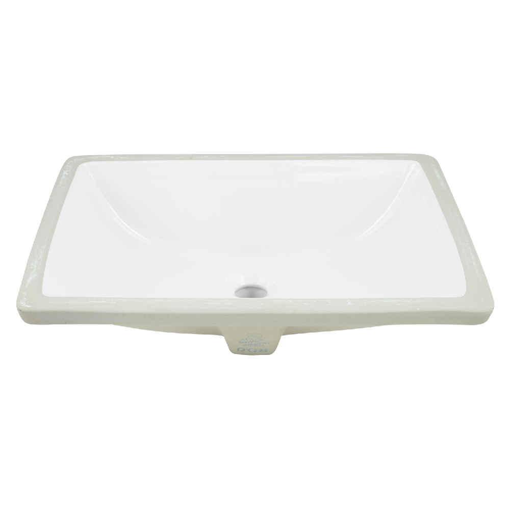 47.5-in. W Floor Mount White Vanity Set For 1 Hole Drilling Black Galaxy Top White UM Sink