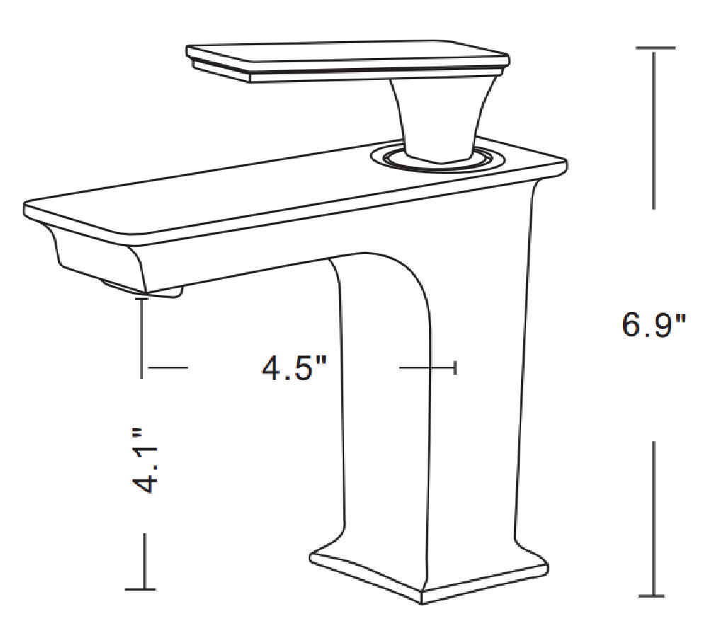 17-in. x 17-in. Square Bathroom Vessel Sink Set White Enamel Glaze