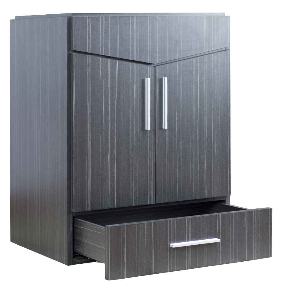 48-in. W Wall Mount Dawn Grey Vanity Set For 1 Hole Drilling 