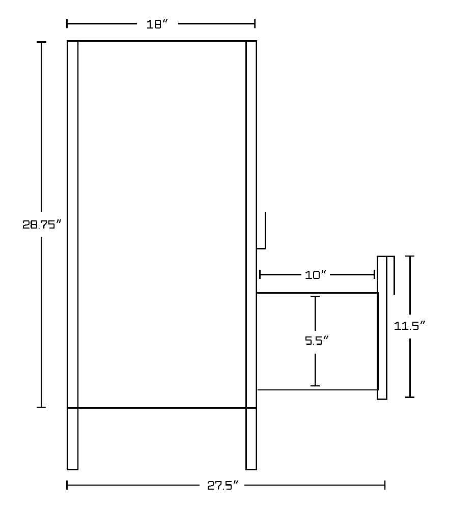 30.5-in. W Floor Mount White Vanity Set For 3H8-in. Drilling Black Galaxy Top White UM Sink
