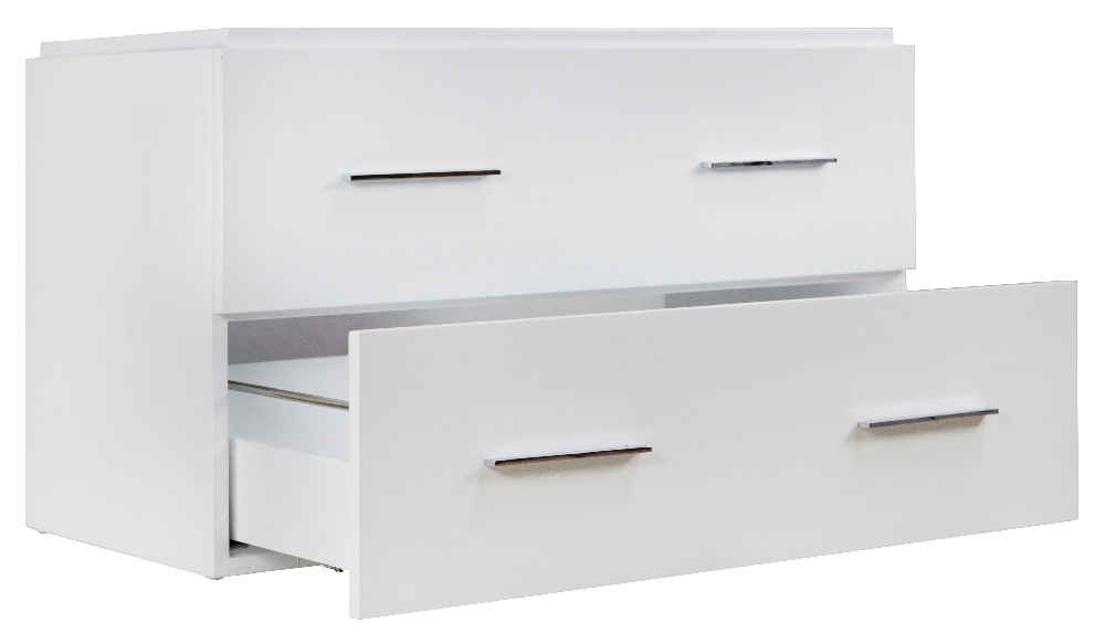 36-in. W Floor Mount White Vanity Set For 1 Hole Drilling Bianca Carara Top Biscuit UM Sink