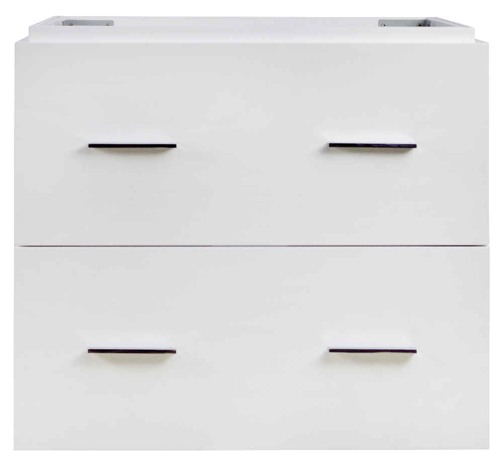 88.5-in. W Wall Mount White Vanity Set For 3H4-in. Drilling Beige Top White UM Sink