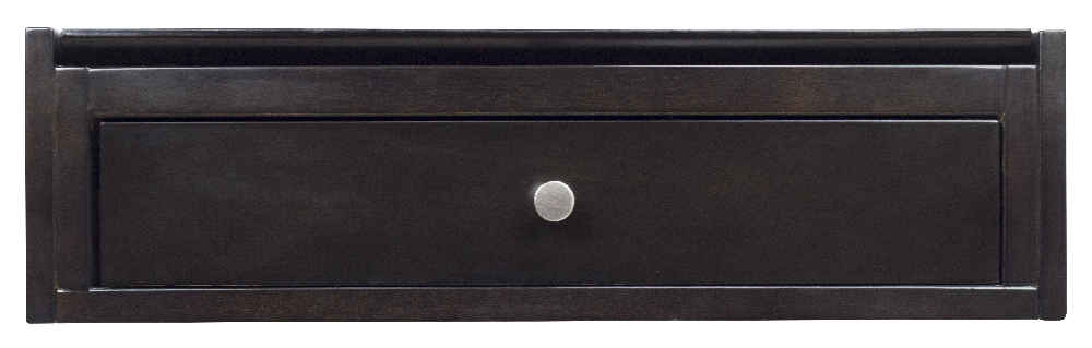 68.75-in. W Floor Mount Espresso Vanity Set For 3H4-in. Drilling Beige Top Biscuit UM Sink