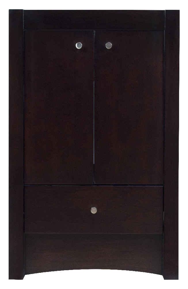 68.75-in. W Floor Mount Espresso Vanity Set For 3H4-in. Drilling Beige Top Biscuit UM Sink