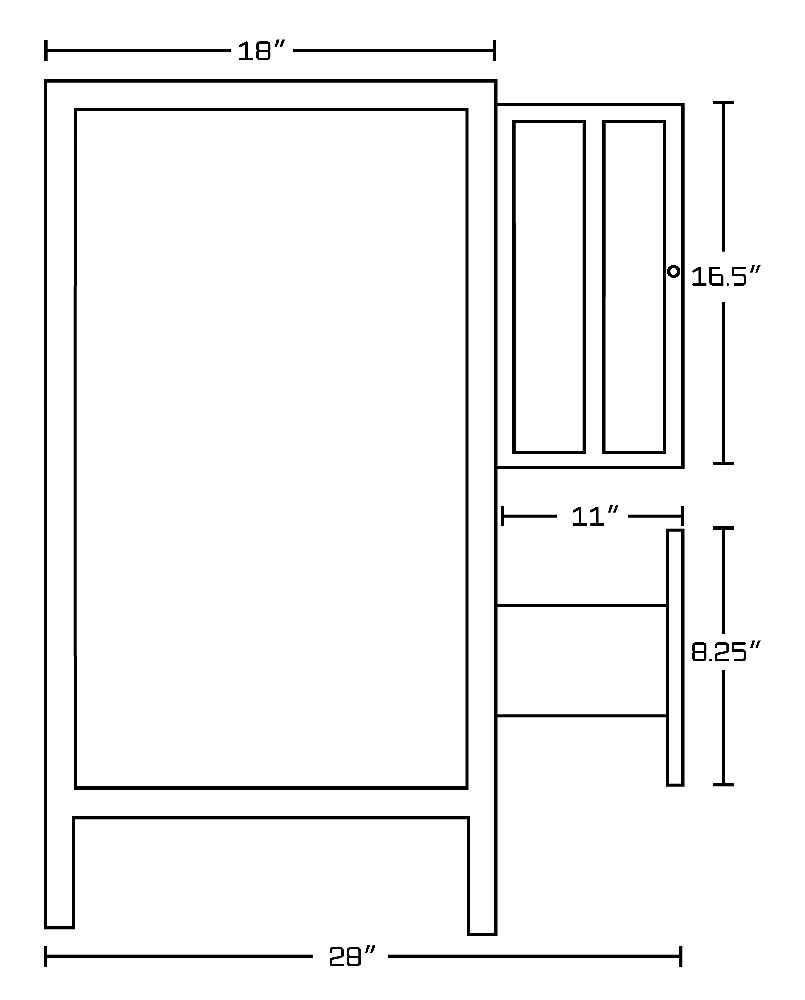 59-in. W Floor Mount White Vanity Set For 3H4-in. Drilling 