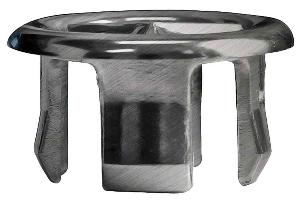 20.75-in. W Rectangle Bathroom Undermount Sink Set In Biscuit - Brushed Nickel Hardware