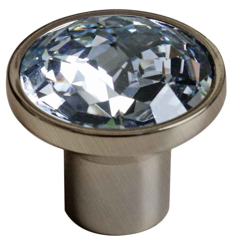 1.25-in. x 1.25-in. Stainless Steel Cabinet Knob In Brushed Nickel