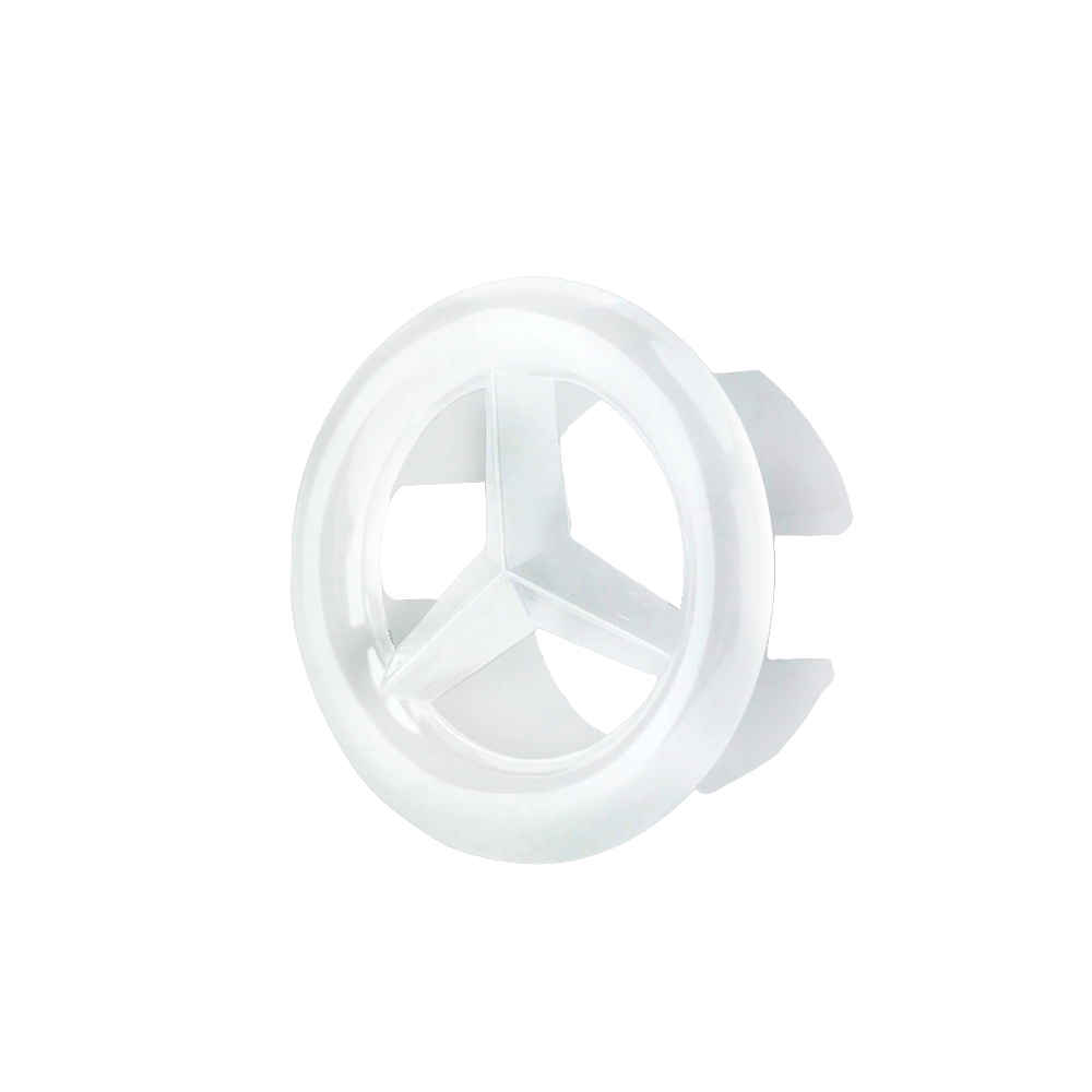 21-in. W 1 Hole Ceramic Top Set In White Color