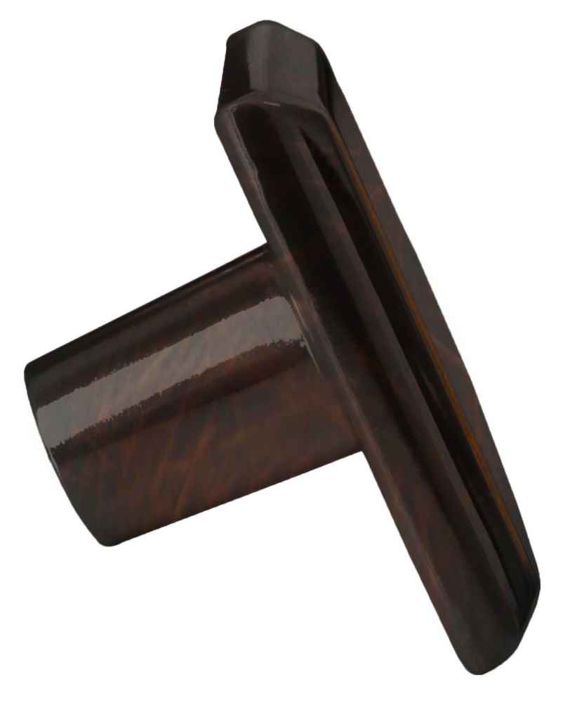 1.2-in. x 1.2-in. Stainless Steel  Cabinet Knob In Oil Rubbed Bronze