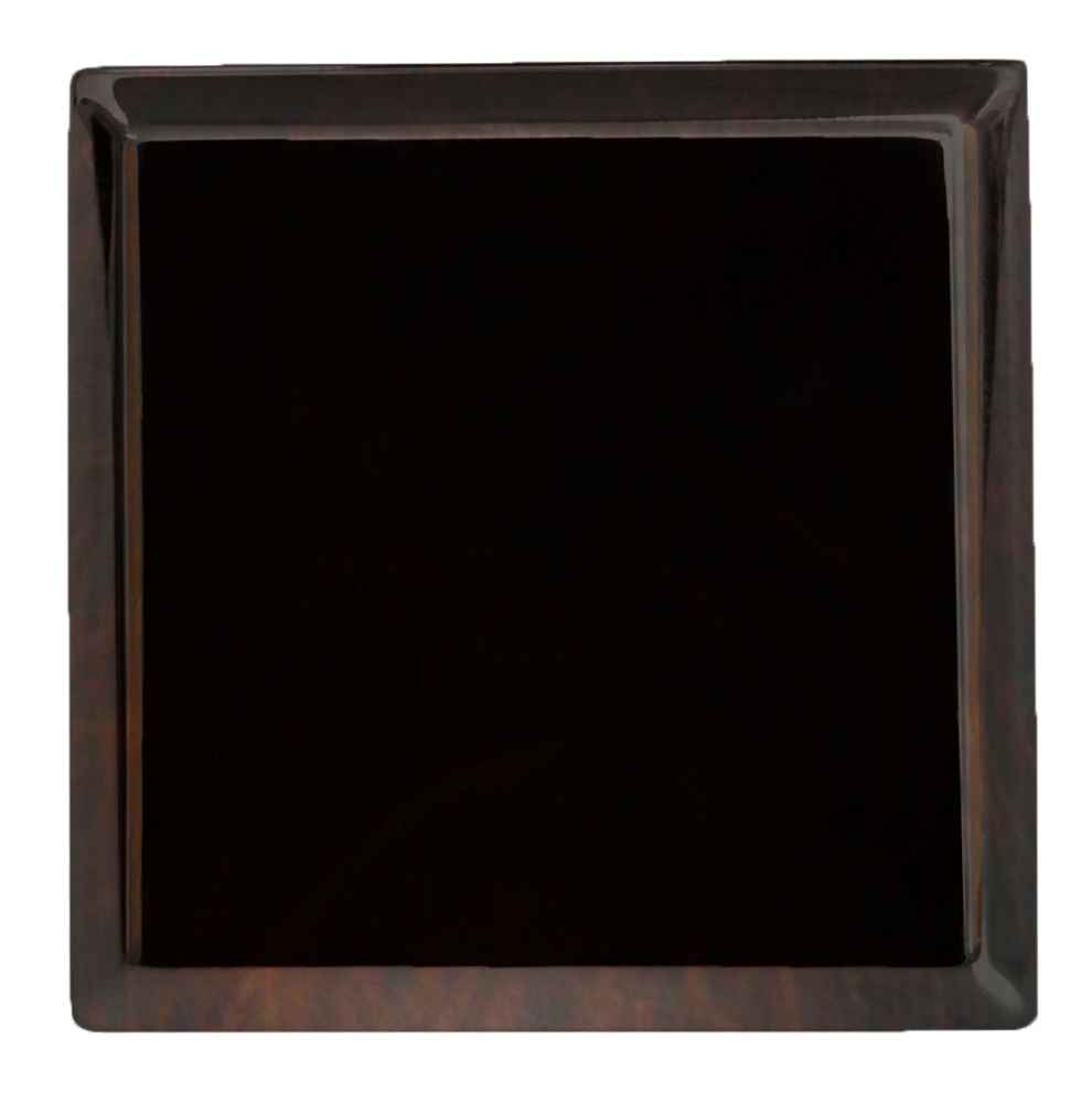 1.2-in. x 1.2-in. Stainless Steel  Cabinet Knob In Oil Rubbed Bronze
