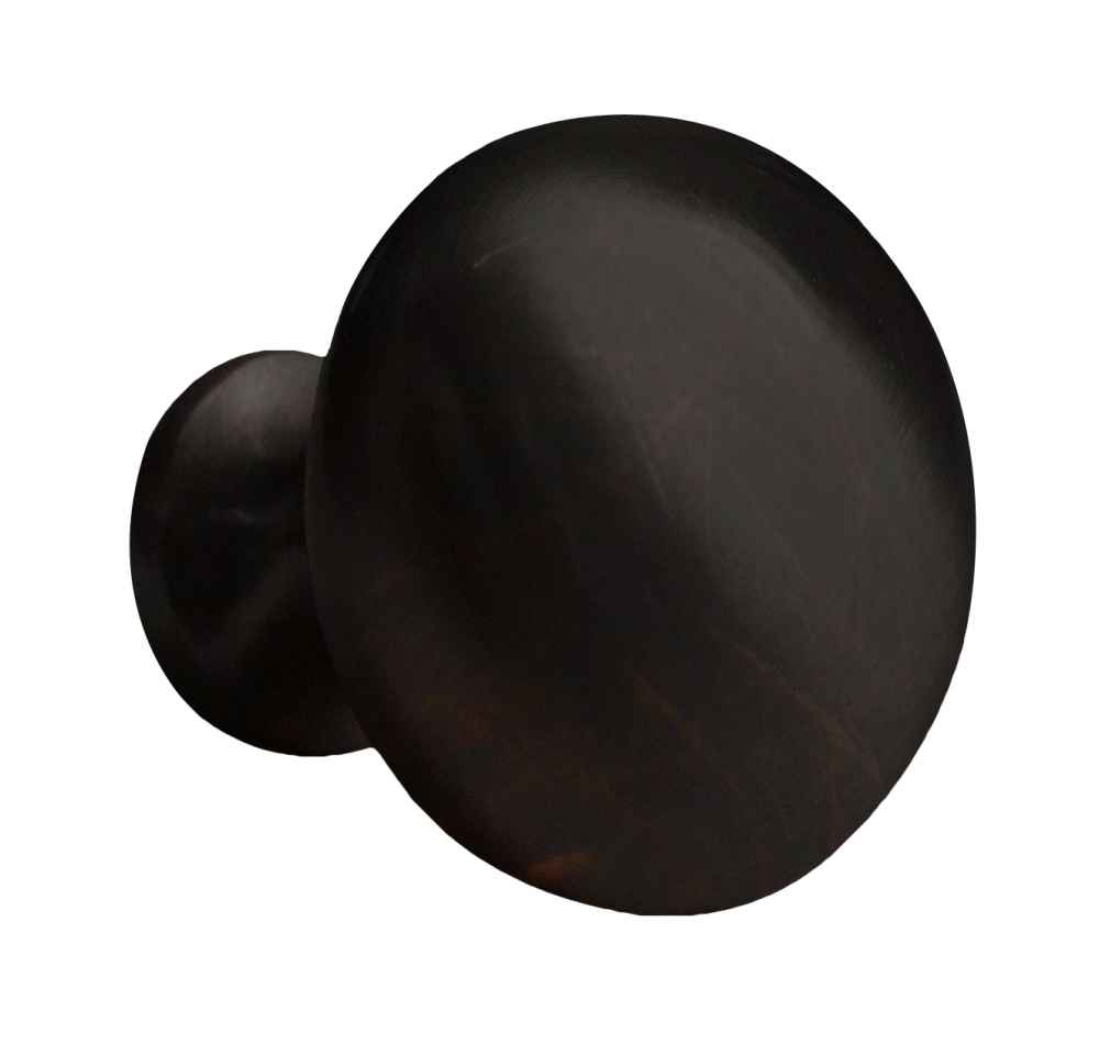 1.25-in. x 1.25-in. Stainless Steel  Cabinet Knob In Oil Rubbed Bronze