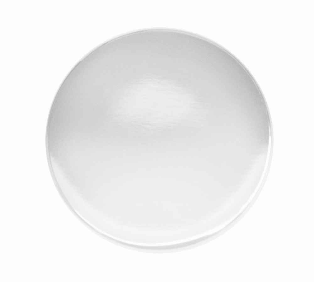 1-in. x 1-in. Stainless Steel  Cabinet Knob In White