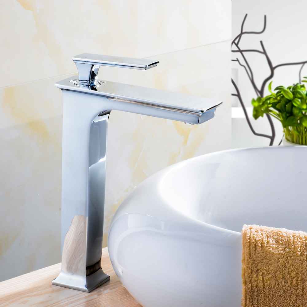 21.75-in. x 16-in. Rectangle Bathroom Vessel Sink Set White Enamel Glaze