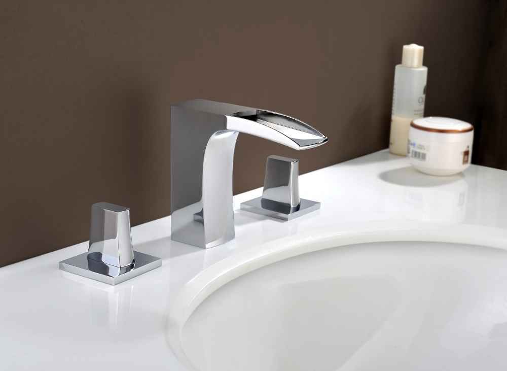 20.75-in. W CSA Rectangle Bathroom Undermount Sink Set In Biscuit - Chrome Hardware
