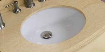 19.5-in. W CUPC Oval Bathroom Undermount Sink Set In White - Chrome Hardware - Overflow Drain Incl.