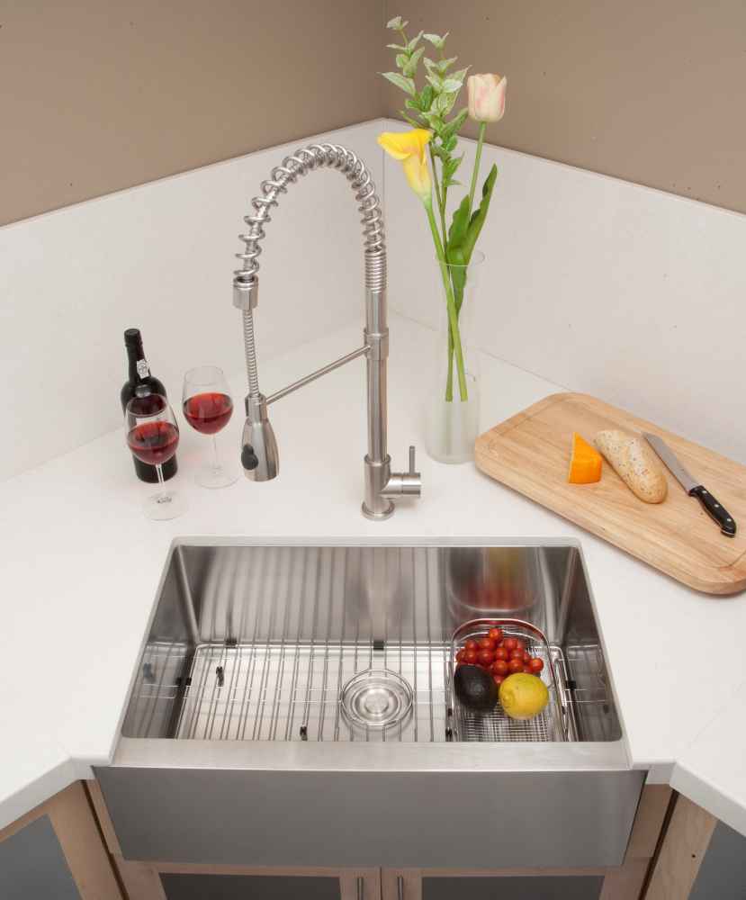 29-in. W CSA Approved Stainless Steel Kitchen Sink With 1 Bowl And 16 Gauge