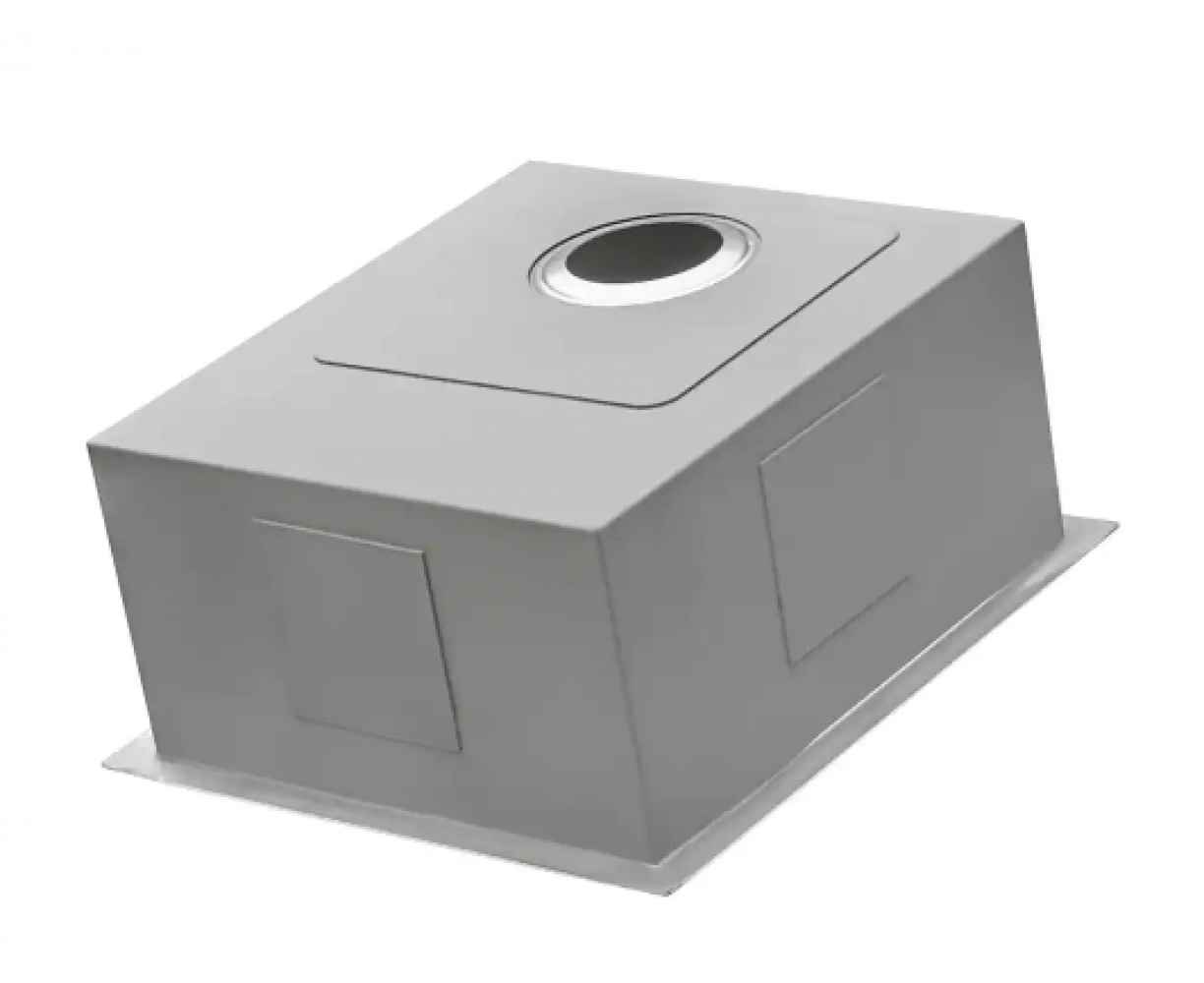 15-in. W CSA Approved Stainless Steel Kitchen Sink With 1 Bowl And 18 Gauge