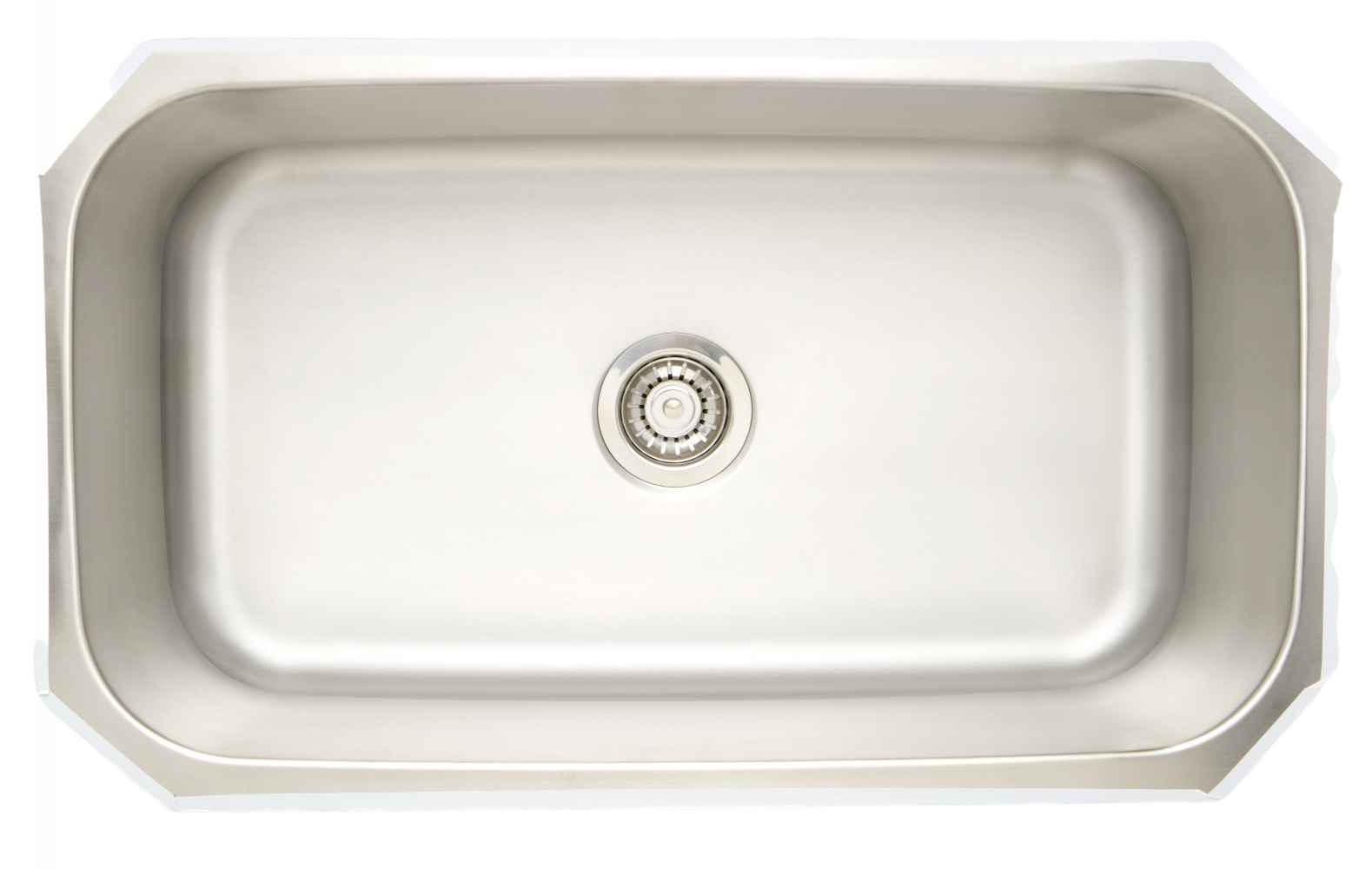 31.5-in. W CSA Approved Stainless Steel Kitchen Sink With 1 Bowl And 18 Gauge