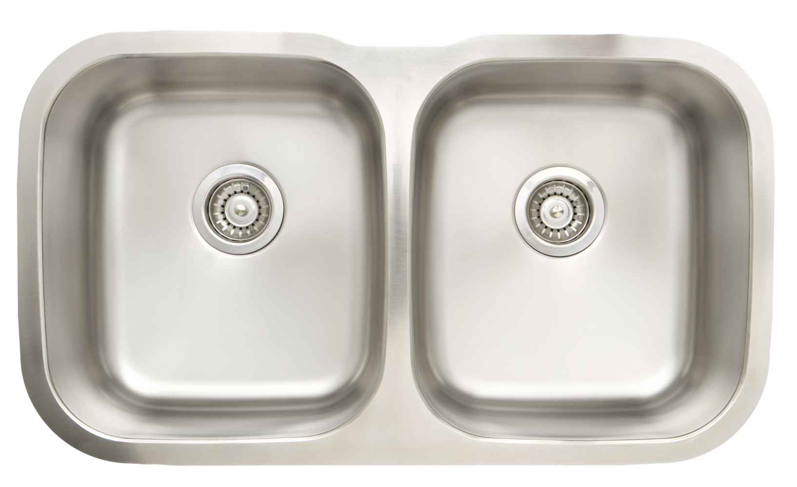31.25-in. W CSA Approved Stainless Steel Kitchen Sink With 2 Bowl And 18 Gauge