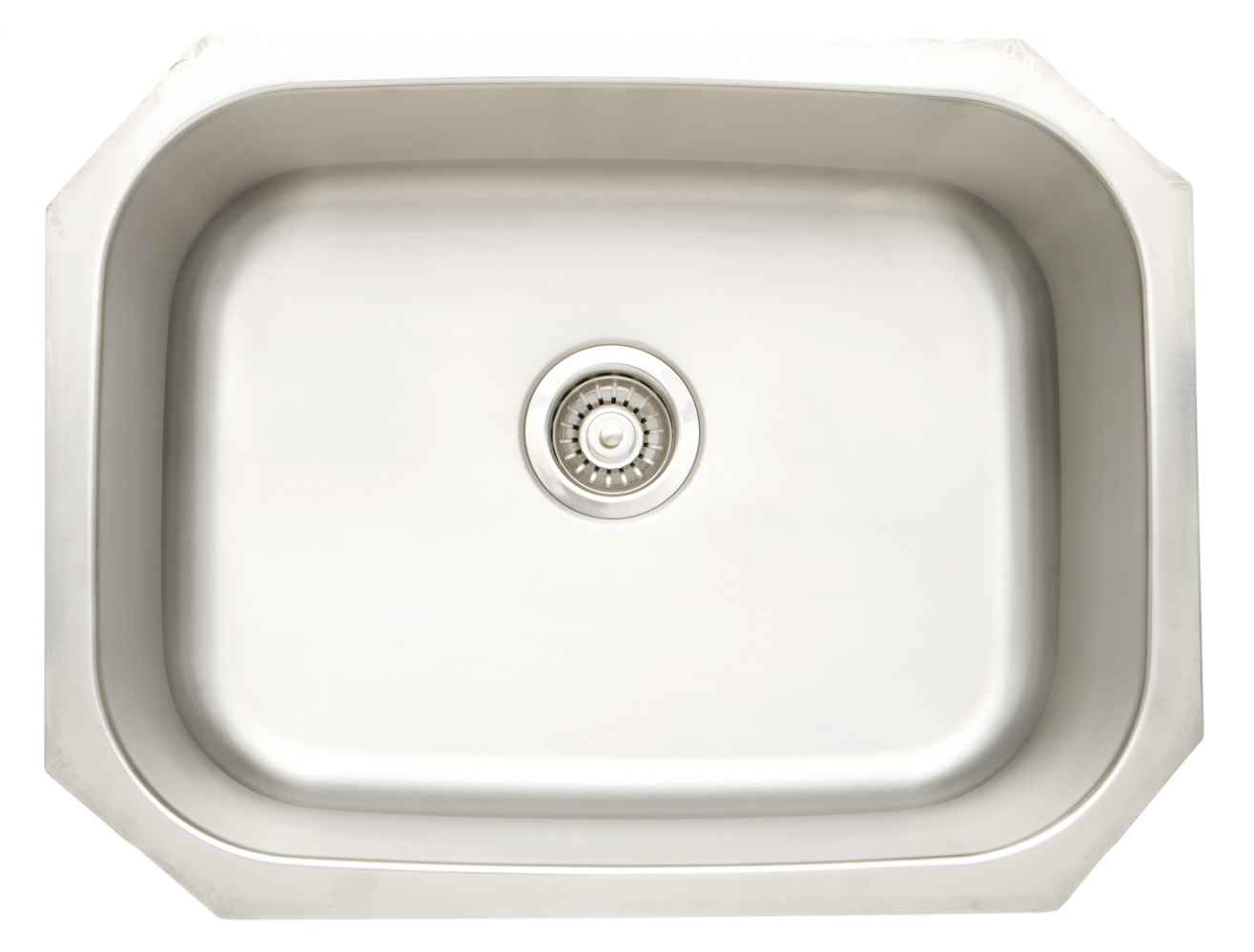 24.75-in. W CSA Approved Stainless Steel Kitchen Sink With 1 Bowl And 18 Gauge