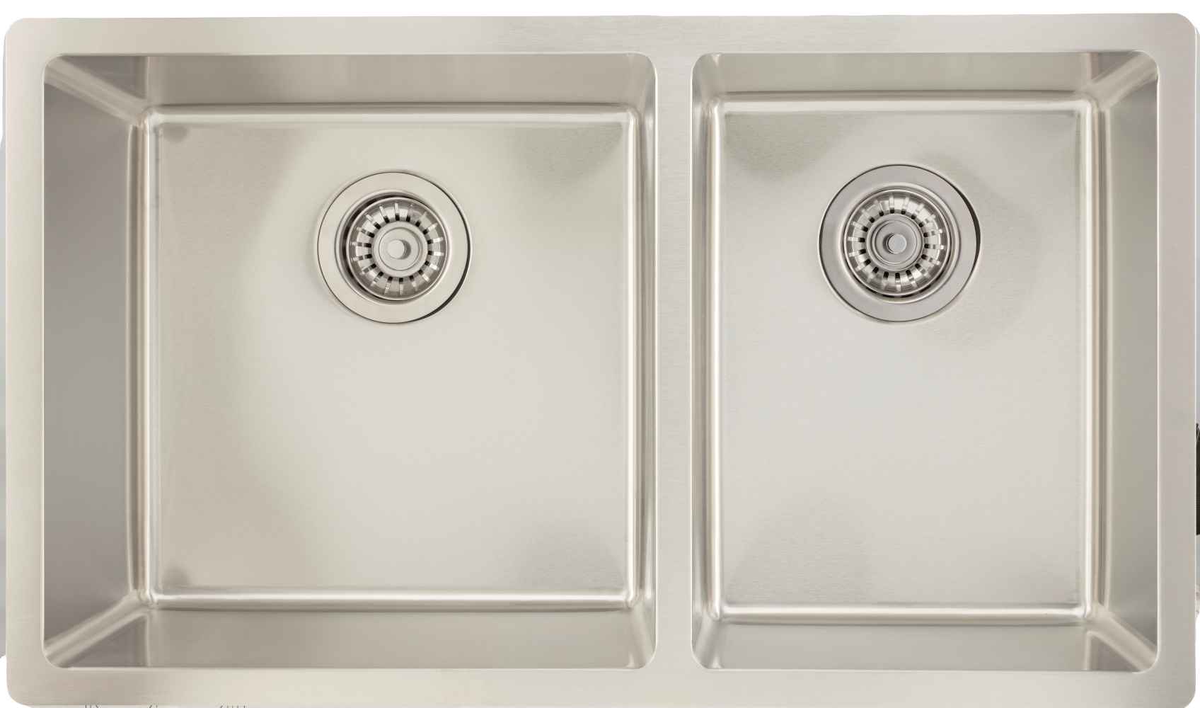 31-in. W CSA Approved Stainless Steel Kitchen Sink With 2 Bowl And 18 Gauge